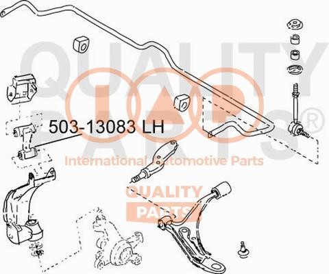 IAP 503-13083 Track Control Arm 50313083: Buy near me in Poland at 2407.PL - Good price!