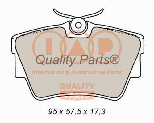 IAP 704-13164X Brake Pad Set, disc brake 70413164X: Buy near me in Poland at 2407.PL - Good price!