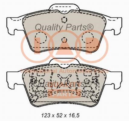 IAP 704-11028X Brake Pad Set, disc brake 70411028X: Buy near me in Poland at 2407.PL - Good price!