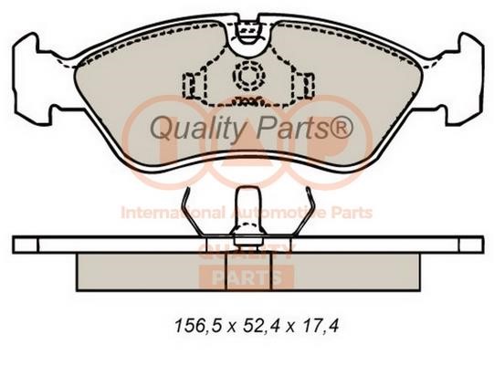 IAP 704-20010 Brake Pad Set, disc brake 70420010: Buy near me in Poland at 2407.PL - Good price!