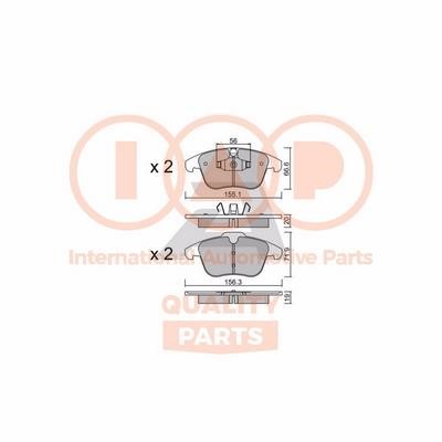 IAP 704-14072P Тормозные колодки дисковые, комплект 70414072P: Отличная цена - Купить в Польше на 2407.PL!