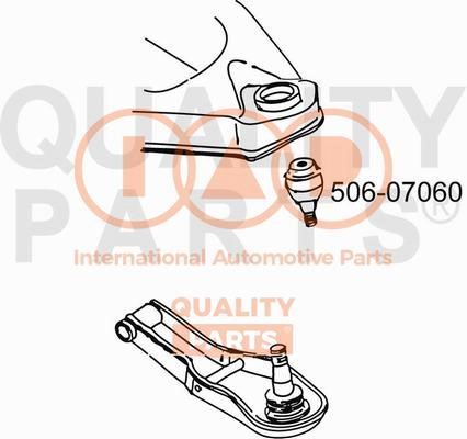 IAP 506-07060 Ball joint 50607060: Buy near me in Poland at 2407.PL - Good price!
