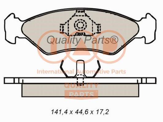 IAP 704-11012X Brake Pad Set, disc brake 70411012X: Buy near me in Poland at 2407.PL - Good price!