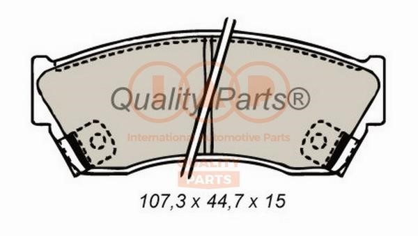 IAP 704-16060 Brake Pad Set, disc brake 70416060: Buy near me in Poland at 2407.PL - Good price!