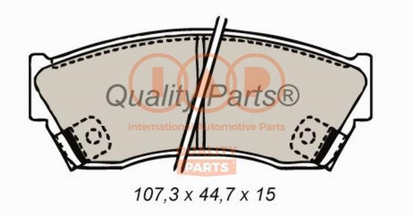 IAP 704-22040X Тормозные колодки дисковые, комплект 70422040X: Отличная цена - Купить в Польше на 2407.PL!