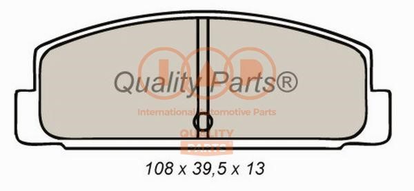 IAP 704-11026X Brake Pad Set, disc brake 70411026X: Buy near me in Poland at 2407.PL - Good price!