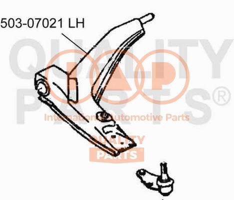 IAP 503-07021 Track Control Arm 50307021: Buy near me in Poland at 2407.PL - Good price!
