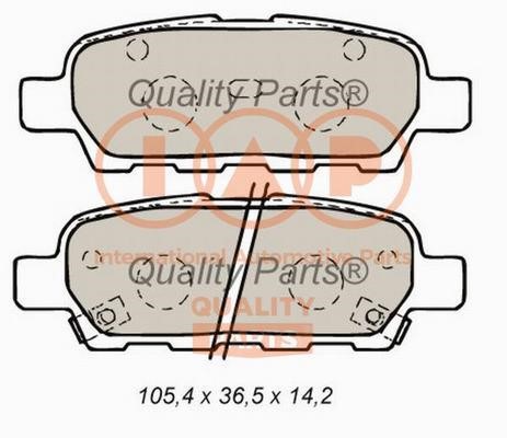 IAP 704-13101 Brake Pad Set, disc brake 70413101: Buy near me in Poland at 2407.PL - Good price!