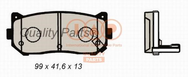 IAP 704-21041 Brake Pad Set, disc brake 70421041: Buy near me in Poland at 2407.PL - Good price!