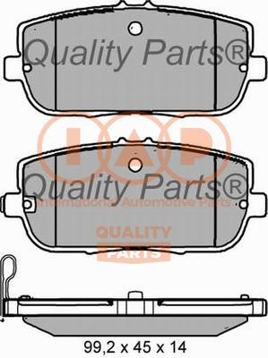 IAP 704-11039 Brake Pad Set, disc brake 70411039: Buy near me in Poland at 2407.PL - Good price!