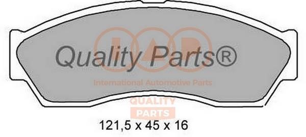 IAP 704-22041 Тормозные колодки дисковые, комплект 70422041: Отличная цена - Купить в Польше на 2407.PL!