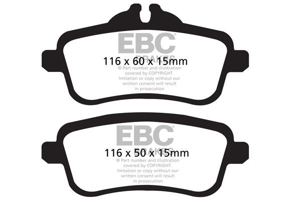 EBC DP32137C Brake Pad Set, disc brake DP32137C: Buy near me in Poland at 2407.PL - Good price!