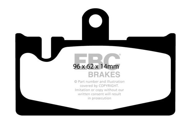 EBC DP31397C Brake Pad Set, disc brake DP31397C: Buy near me in Poland at 2407.PL - Good price!