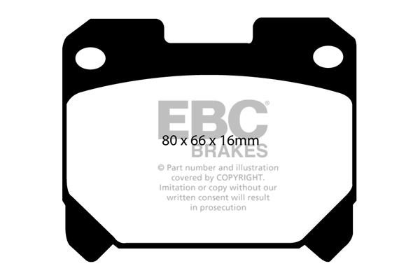 EBC DP41005R Brake Pad Set, disc brake DP41005R: Buy near me in Poland at 2407.PL - Good price!