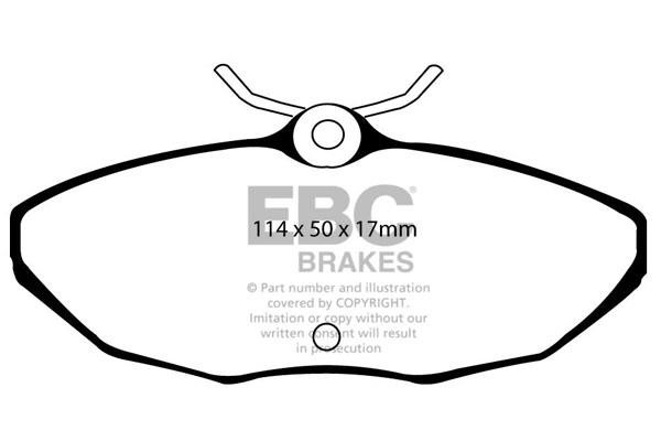 EBC DP31221C Brake Pad Set, disc brake DP31221C: Buy near me in Poland at 2407.PL - Good price!