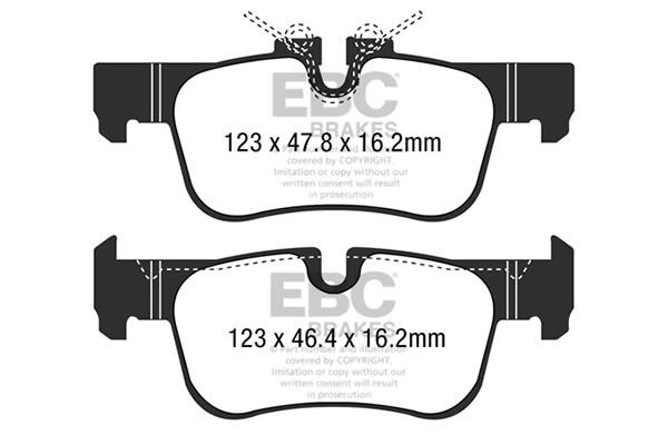 EBC DP42235R Klocki hamulcowe, zestaw DP42235R: Dobra cena w Polsce na 2407.PL - Kup Teraz!