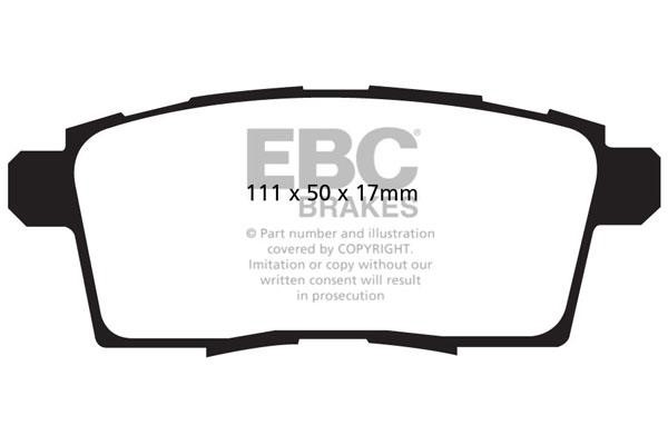 EBC DP41795R Brake Pad Set, disc brake DP41795R: Buy near me at 2407.PL in Poland at an Affordable price!