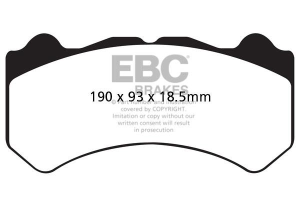 EBC DP51983NDX Brake Pad Set, disc brake DP51983NDX: Buy near me at 2407.PL in Poland at an Affordable price!