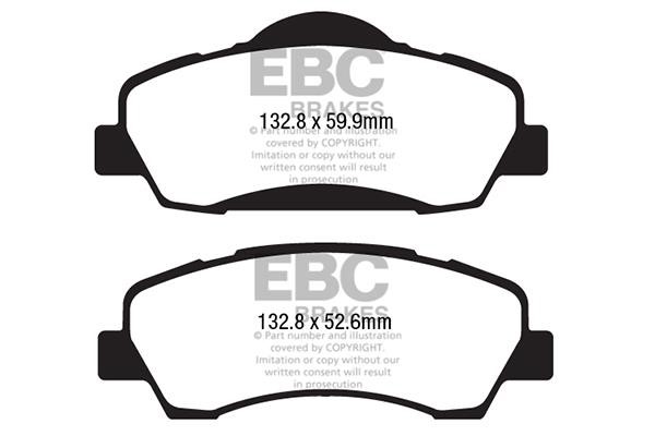 EBC DP42177R Brake Pad Set, disc brake DP42177R: Buy near me in Poland at 2407.PL - Good price!