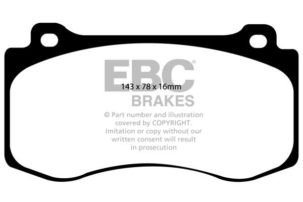 EBC DP31764C Brake Pad Set, disc brake DP31764C: Buy near me in Poland at 2407.PL - Good price!