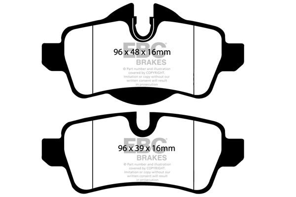 EBC DP31931C Brake Pad Set, disc brake DP31931C: Buy near me in Poland at 2407.PL - Good price!