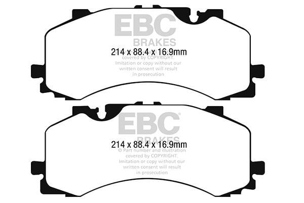 EBC DP42279R Brake Pad Set, disc brake DP42279R: Buy near me in Poland at 2407.PL - Good price!