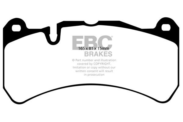 EBC DP31591C Brake Pad Set, disc brake DP31591C: Buy near me in Poland at 2407.PL - Good price!