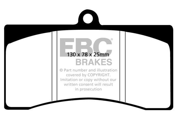 EBC DP4011R Brake Pad Set, disc brake DP4011R: Buy near me in Poland at 2407.PL - Good price!
