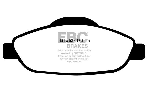 EBC DP21978 Brake Pad Set, disc brake DP21978: Buy near me in Poland at 2407.PL - Good price!