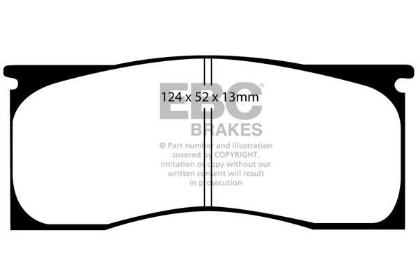 EBC DP31157C Тормозные колодки дисковые, комплект DP31157C: Отличная цена - Купить в Польше на 2407.PL!