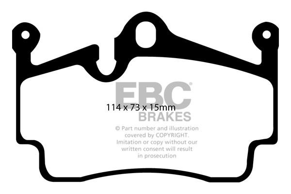 EBC DP31920C Brake Pad Set, disc brake DP31920C: Buy near me in Poland at 2407.PL - Good price!