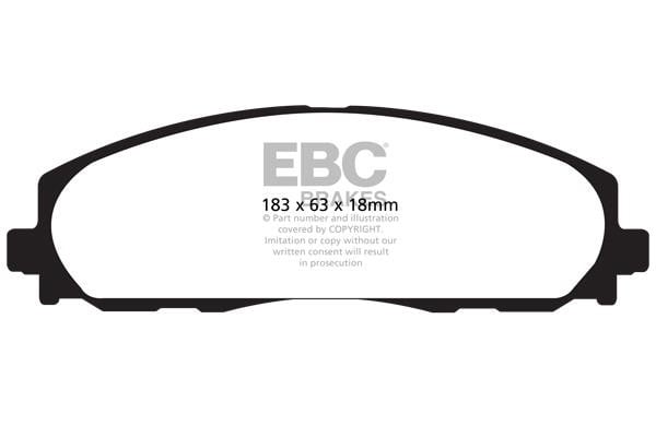 EBC DP41888R Brake Pad Set, disc brake DP41888R: Buy near me in Poland at 2407.PL - Good price!