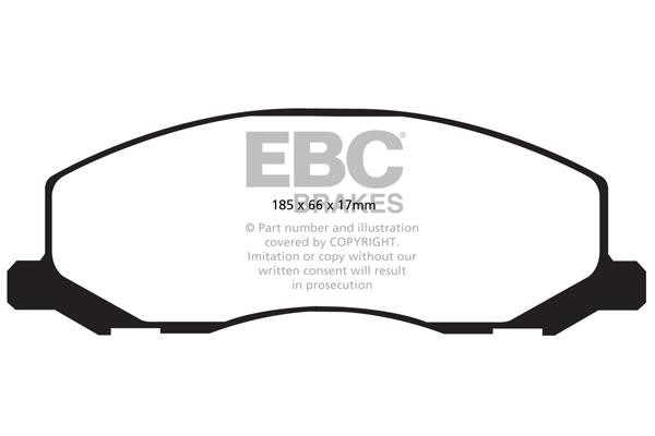 EBC DP32015C Brake Pad Set, disc brake DP32015C: Buy near me in Poland at 2407.PL - Good price!