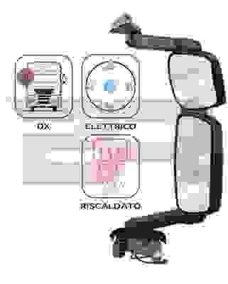 Botto Ricambi BRCA0539 Outside Mirror, driver cab BRCA0539: Buy near me in Poland at 2407.PL - Good price!