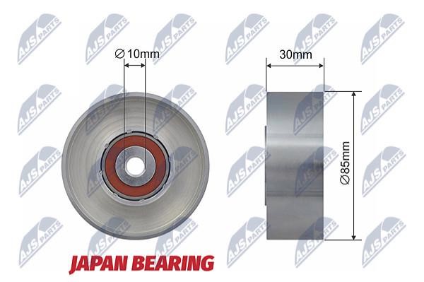 NTY RRK-DA-000 Deflection/guide pulley, v-ribbed belt RRKDA000: Buy near me in Poland at 2407.PL - Good price!