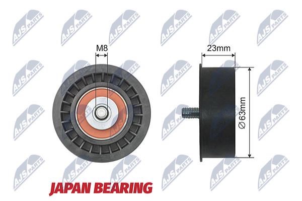 NTY RNK-PL-019 Tensioner pulley, timing belt RNKPL019: Buy near me in Poland at 2407.PL - Good price!