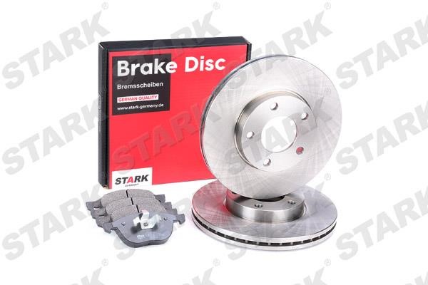 Stark SKBK-1090170 Front ventilated brake discs with pads, set SKBK1090170: Buy near me in Poland at 2407.PL - Good price!