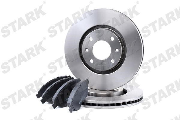 Stark SKBK-1090049 Front ventilated brake discs with pads, set SKBK1090049: Buy near me at 2407.PL in Poland at an Affordable price!