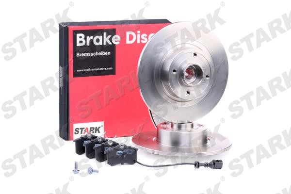 Stark SKBK-1090119 Brake discs with pads rear non-ventilated, set SKBK1090119: Buy near me in Poland at 2407.PL - Good price!