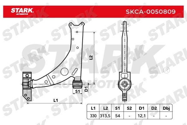 Stark SKCA-0050809 Wahacz zawieszenia SKCA0050809: Dobra cena w Polsce na 2407.PL - Kup Teraz!