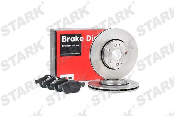 Stark SKBK-1090226 Front ventilated brake discs with pads, set SKBK1090226: Buy near me in Poland at 2407.PL - Good price!