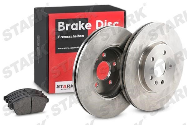 Stark SKBK-10990455 Front ventilated brake discs with pads, set SKBK10990455: Buy near me in Poland at 2407.PL - Good price!