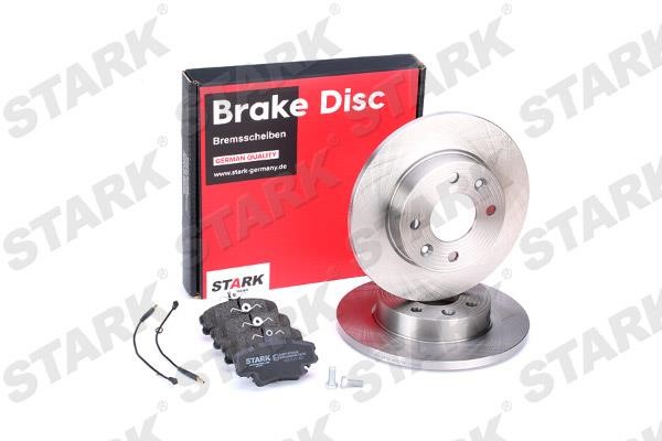 Stark SKBK-1090094 Brake discs with pads front non-ventilated, set SKBK1090094: Buy near me in Poland at 2407.PL - Good price!
