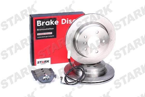 Stark SKBK-1090333 Rear ventilated brake discs with pads, set SKBK1090333: Buy near me in Poland at 2407.PL - Good price!