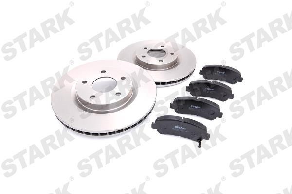 Stark SKBK-1090121 Front ventilated brake discs with pads, set SKBK1090121: Buy near me in Poland at 2407.PL - Good price!
