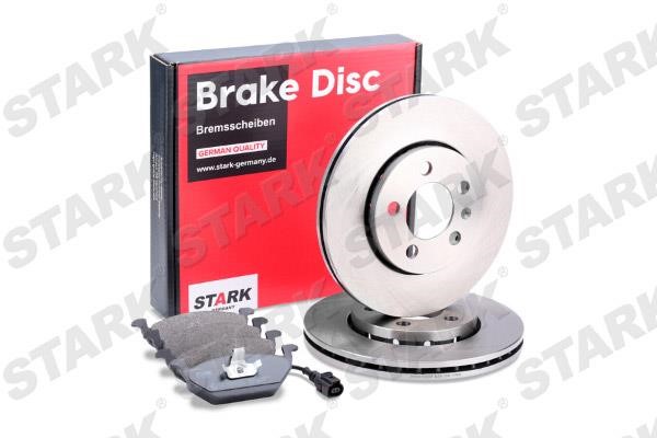 Stark SKBK-1090002 Front ventilated brake discs with pads, set SKBK1090002: Buy near me in Poland at 2407.PL - Good price!
