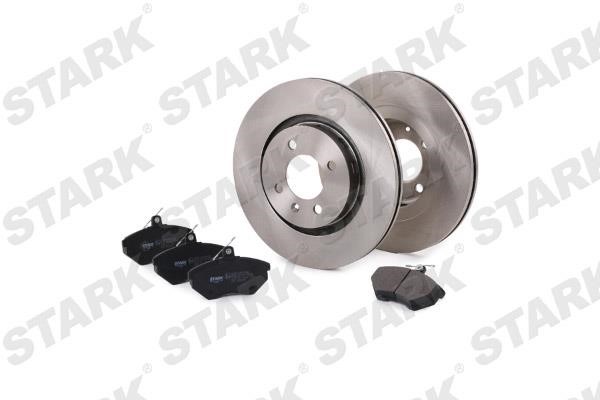 Stark SKBK-1090271 Front ventilated brake discs with pads, set SKBK1090271: Buy near me in Poland at 2407.PL - Good price!