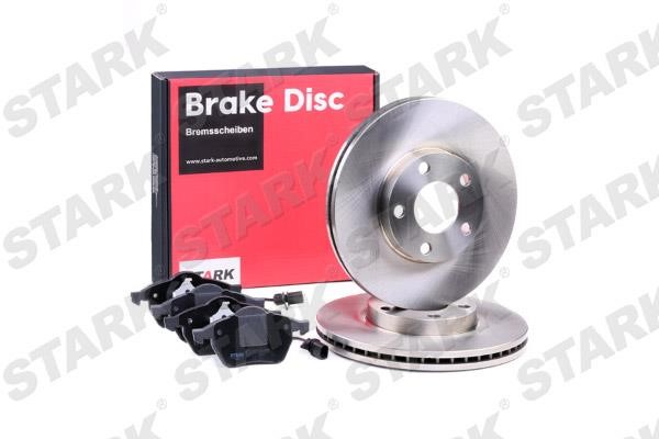 Stark SKBK-1090040 Front ventilated brake discs with pads, set SKBK1090040: Buy near me in Poland at 2407.PL - Good price!