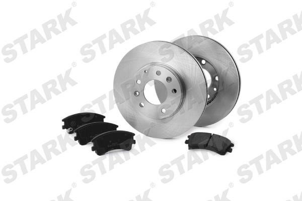 Stark SKBK-1090101 Front ventilated brake discs with pads, set SKBK1090101: Buy near me in Poland at 2407.PL - Good price!