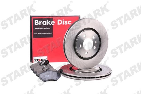 Stark SKBK-1090179 Front ventilated brake discs with pads, set SKBK1090179: Buy near me in Poland at 2407.PL - Good price!